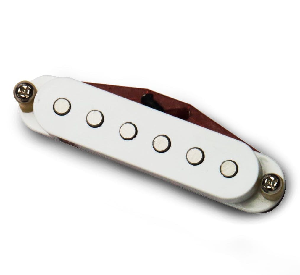 Bare Knuckle Boot Camp True Grit Strat in White - Neck - Andertons